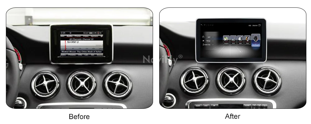 Flash Deal Navifly Android 3G RAM 32G ROM Car information display GPS Navigator Audio player for Mercedes Benz A Calss W176 2013-2018 8