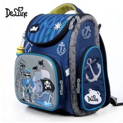 Delune School Bag Children School Backpacks High density Nylon Material Spine Pressureless Design Backpack For Kids Delune School Bag Children School Backpacks High density Nylon Material Spine Pressureless Design Backpack For Kids