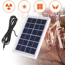 3W 6V Polycrystalline Solar Panel Cell Module with Cable For 3.7V Battery