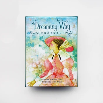 

100% English version Dreaming Way Lenormand card board game tarot cards