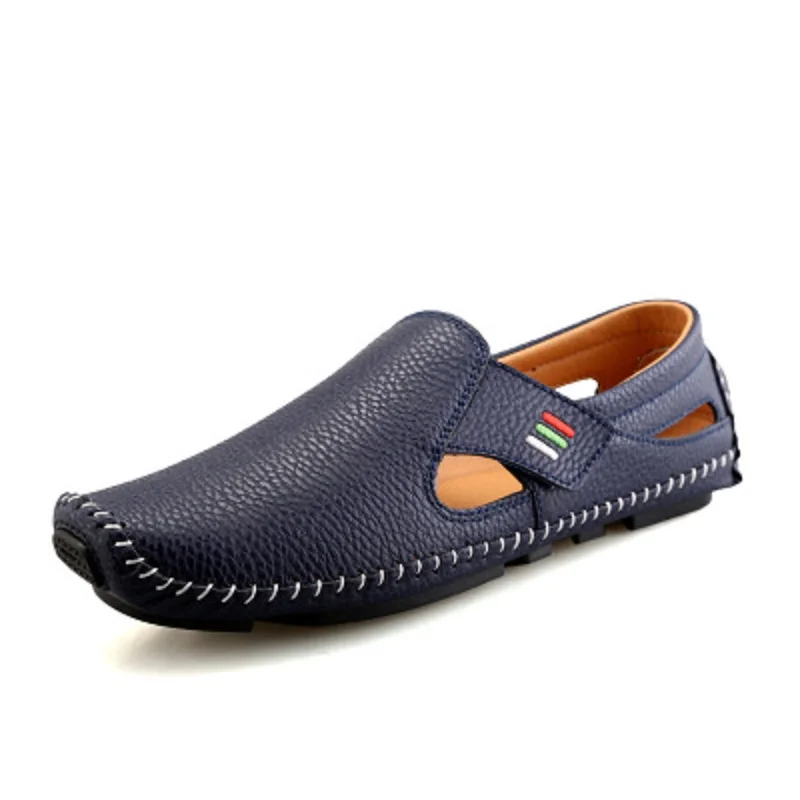 

2019 large size men's shoes summer new tide shoes men's lazy shoes casual men's shoes