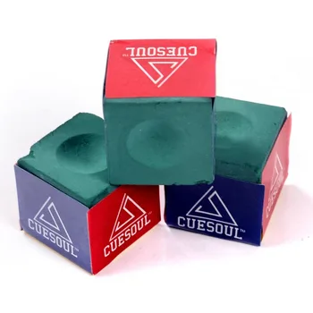 

Cuesoul 3 pcs/set Green Chalks of Billiard Snooker Pool Cue, Billiard Accessories