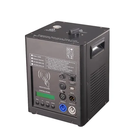 Controle de Rotação para o Casamento da Fase Elétrica Sparkler Chama Fogo Máquina 2m Altura Especial Coldfireworks Dmx 512 500w