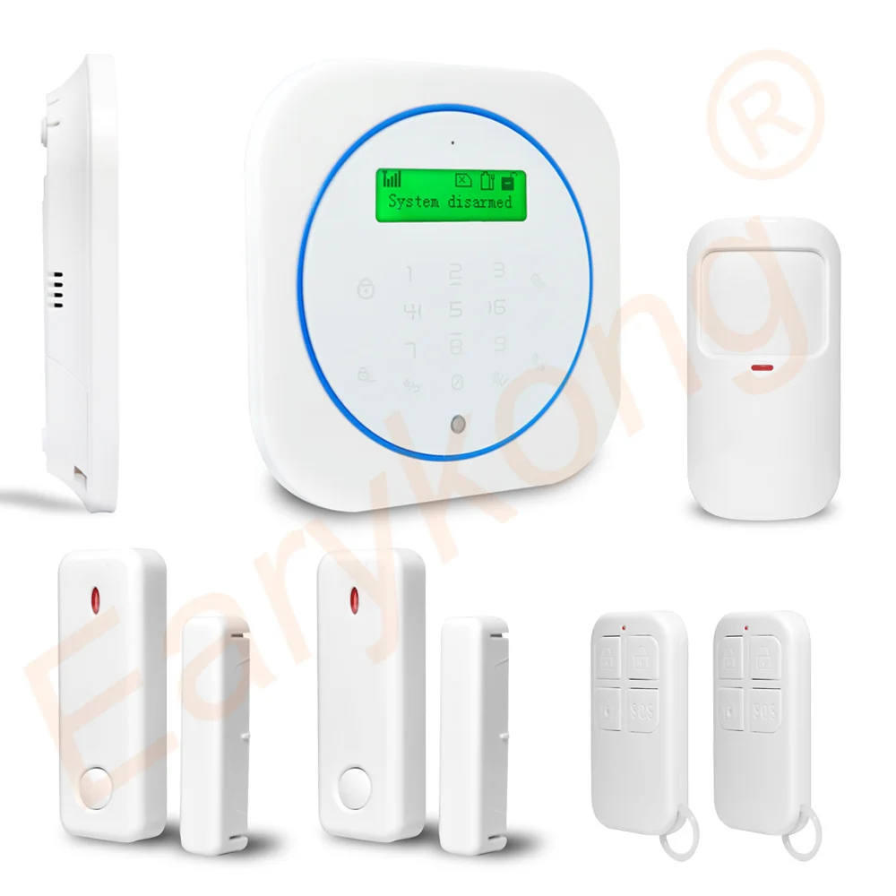 Hot Selling Newest GSM Alarm System Security Home Touch Keyboard