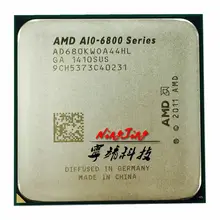 Processador amd A10-Series A10-6800K, cpu quad-core com 6800 ghz, soquete fm2, 6800k a10 4.1ghz