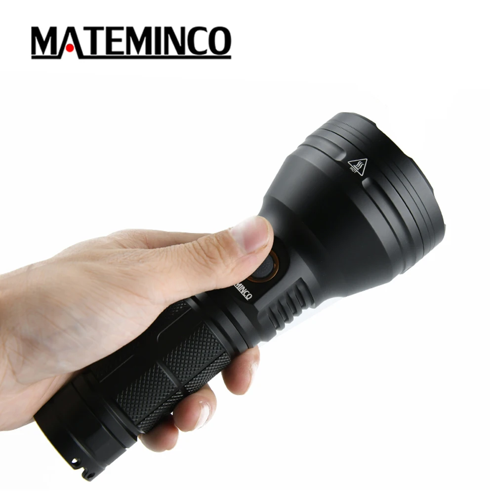 

MATEMINCO MT35 Mini Tactical Flashlight SST40 LED max 2400 lumen long beam throw 875 meter USB-C Rechargeable outdoor torch