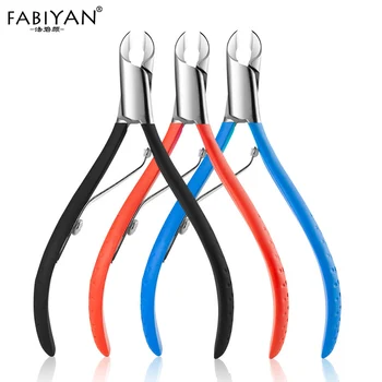 

Stainless Steel Dead Skin Remover Fingernail Toenail Nipper Trimming Nail Art Clipper Cutter Scissor Plier Manicure Tool 3 Color