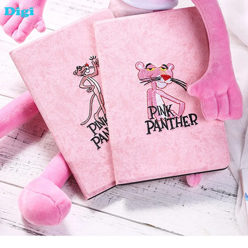 

Tablet Case for iPad 2018 9.7 inch 2017 Pink Panther Smart Sleep Case iPad 6th Generation 5th 5 6 Gen Cover With Tempered Glass