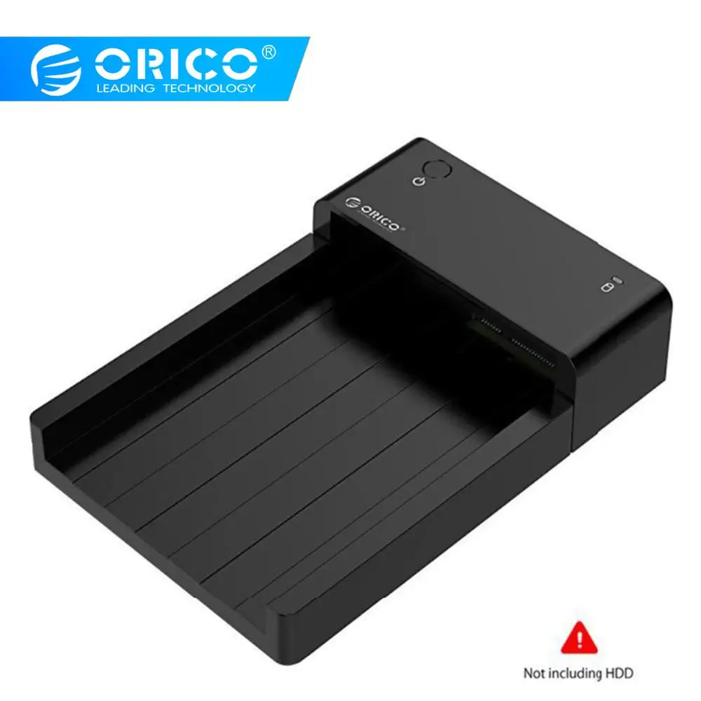 ORICO без инструментов USB 3,0 Hdd чехол eSATA до 2,5 3,5 дюйма SATA внешний жесткий диск Док-станция HDD SSD корпус