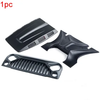 

Accessories SCX10 RC Crawler Shell Car Axial Plastic Engine Cover Guard Intake Grille Simulation Eagle Angry Face For Wrangler