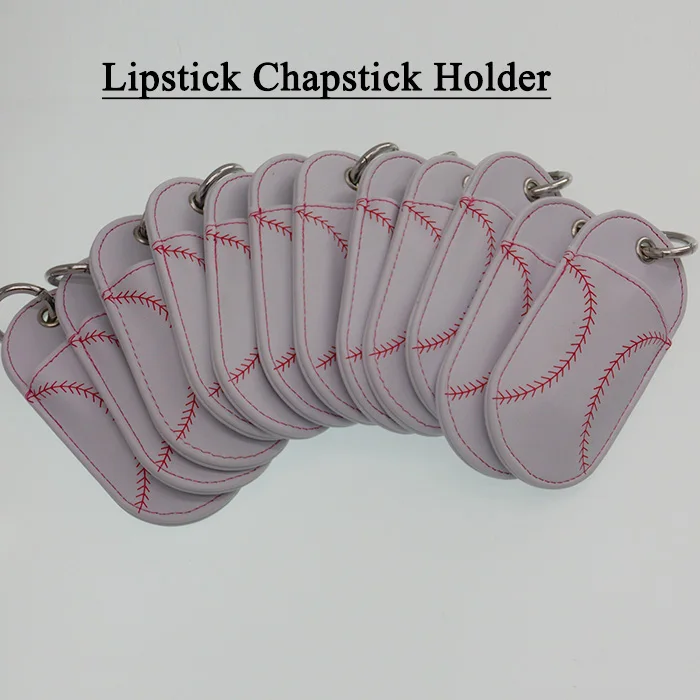 

Baseball Keyring Chapstick or Flashdrive Holder Sports Set of 10 Great for Team Gifts, Banquets or Parties.