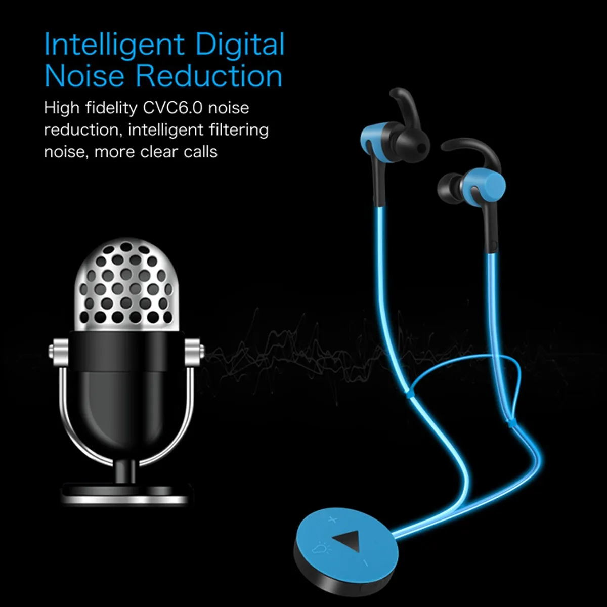 LEORY ZW 14 светится в темноте bluetooth наушники световой светодиодный вкладыши с