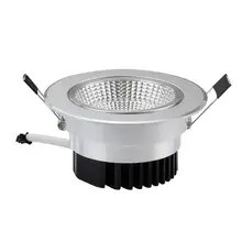 Не Диммируемый светодиодный светильник COB потолочные точечные светильники 3 Вт 5 Вт 7 Вт 9 Вт 12 Вт Светодиодный светильник для спальни, кухни, внутреннего потолка, встраиваемые светильники