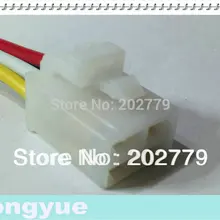 Longyue 50 шт. 4 Pin/way релейный разъем розетка Pigtail 15 см провод