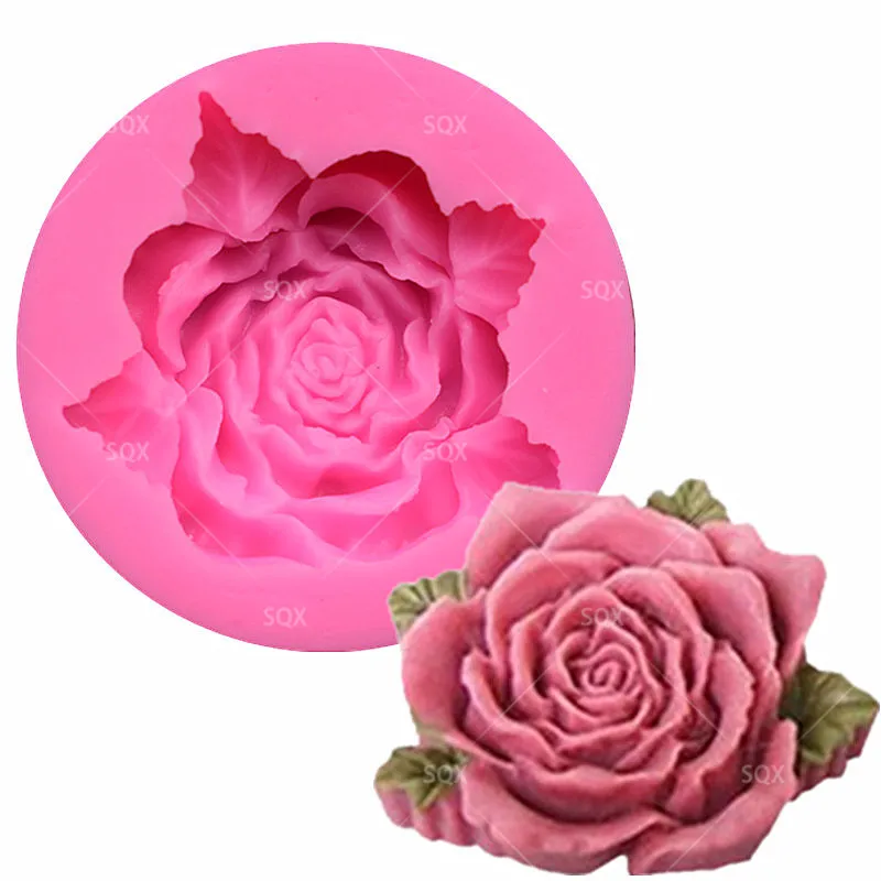Single Flowers Mini Shaped Silicone Fondant Mould Cake Decorating