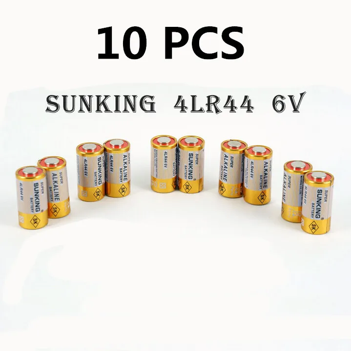 10PCS/SET BULK SUNKING 4LR44 L1325 PX28A 476A A544 28A Dog Shock Collar