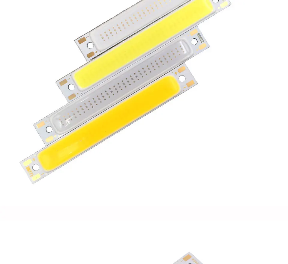 608mm Battery Powered 3.7V COB LED Light Source Strip Lamp DC3-4V Warm Cool White Blue Red Color Bulb for DIY Lighting (4)