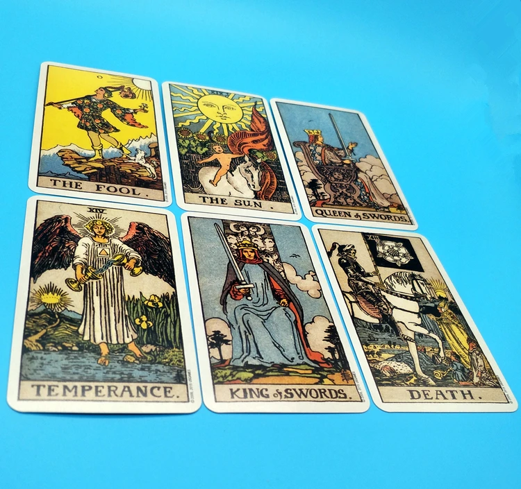 Высокое качество smith waite tarot палубные карты игра для гадания Полный английский лучистый Райдер wait tarot карты настольная игра