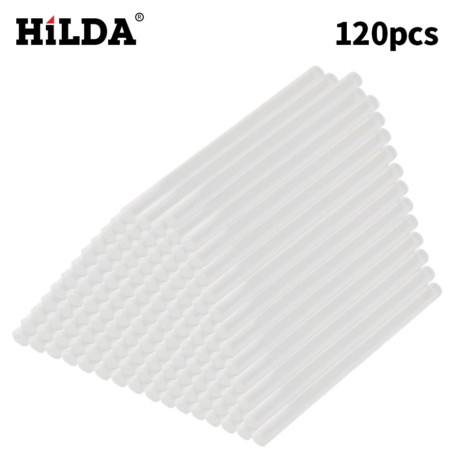 

120Pcs/Lot Hot Melt Glue Sticks 7 x 100mm For Electric Glue Gun Craft Album Repair Tools For Alloy Accessories Power Tools