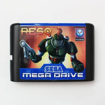 

RESQ 16 bit SEGA MD Game Card For Sega Mega Drive For Genesis
