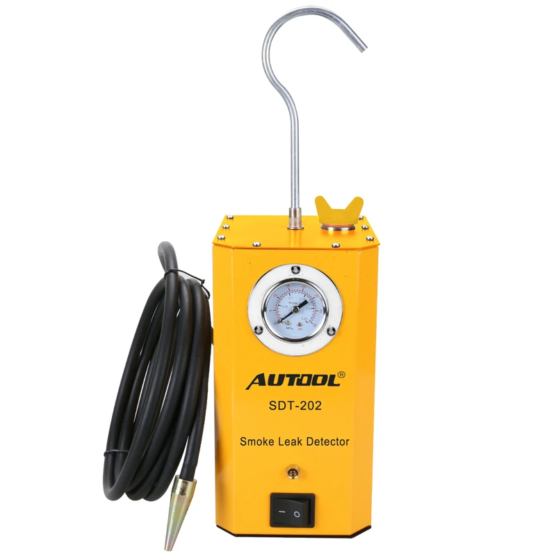 Newly AUTOOL SDT-202 Smoke Machine for Motorcycle/Cars/SUVs/Truck Leak Detector of Pipe Systems except EVAP Smoke Leakage Tester