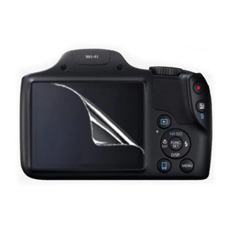 3X Cover Protettiva Per Schermo Lcd Trasparente In Pet Morbido Per Canon Powershot Sx170 Sx400 Sx410 Sx430 Is Sx510 Sx500 Sx530 Hs Pellicola Protettiv