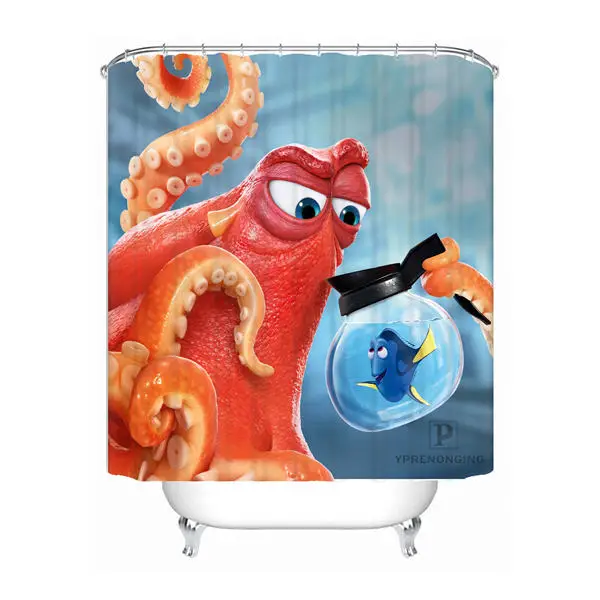 Custom Marlin Dory Finding Nemo Shower Bath Bathroom Curtain