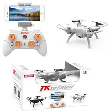 Skytech TK106RHW 2.4 Г 4CH Мини Drone Высота Удержания WIFI FPV 0.3MP Камера VR Функция RC Quadcopter хорошо, как JJRC H37 E50S