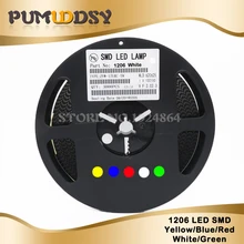 ^^Best Offers 1Reel 3000pcs 1206 SMD LED diodes light Yellow Red Green Blue White new and original ^^Best Offers 1Reel 3000pcs 1206 SMD LED diodes light Yellow Red Green Blue White new and original