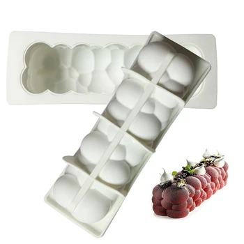 

3D Cloud Home Party Mousse Cake Mold For Baking Silicone Mould DIY Cookie Fondant Brownie Homemade Bakery Tool