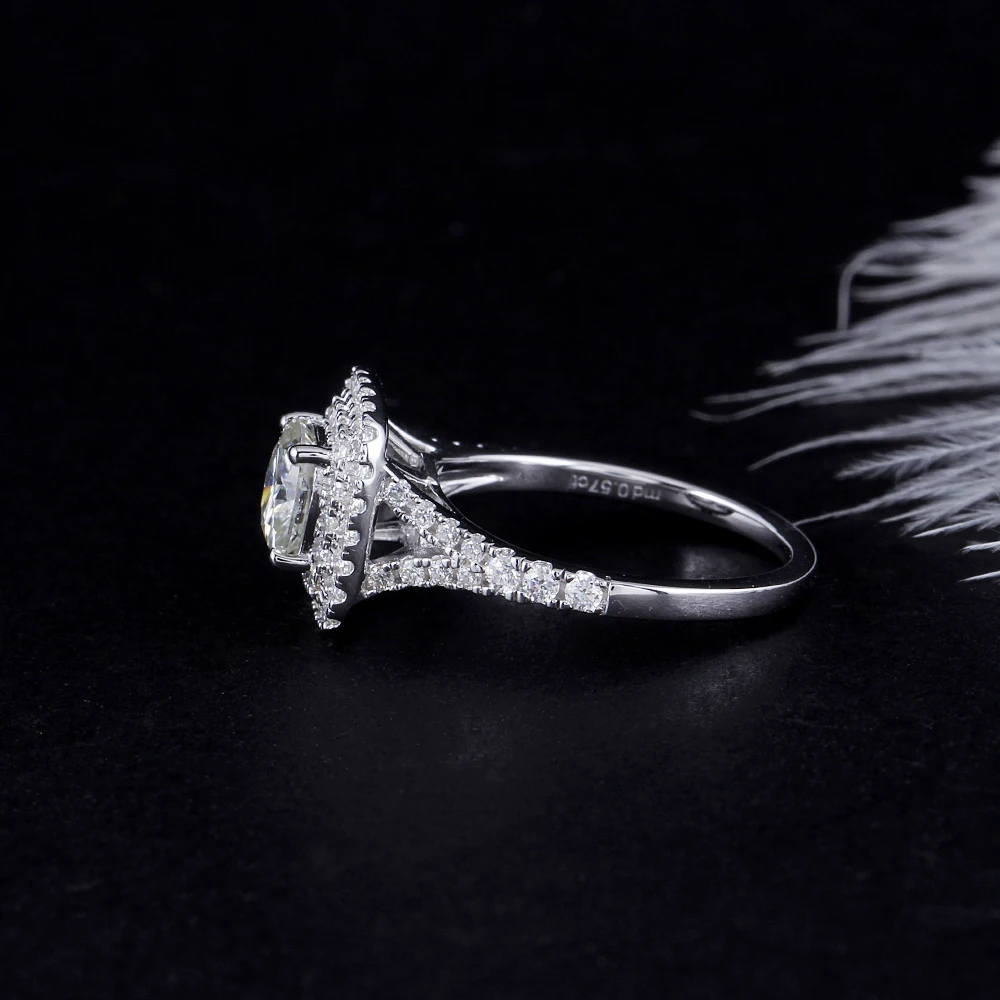 double halo moissanite engagement ring for women (6)