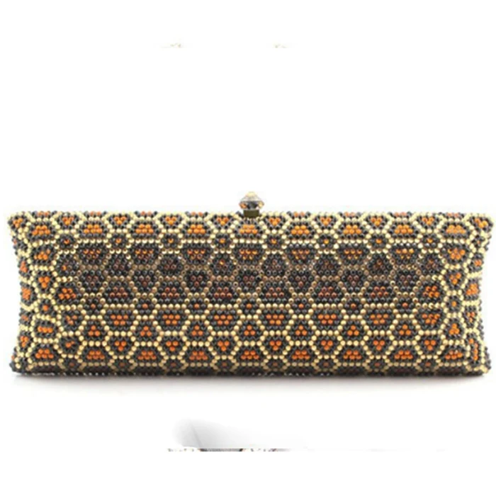 Embrayage Pour Main Boîte Sacs Parti Lady Dames De Étincelle Léopard Bal Mariage À Soirée Sac Cristal Same As Color Avec Pictur D'embrayage Diamants w8EO4T