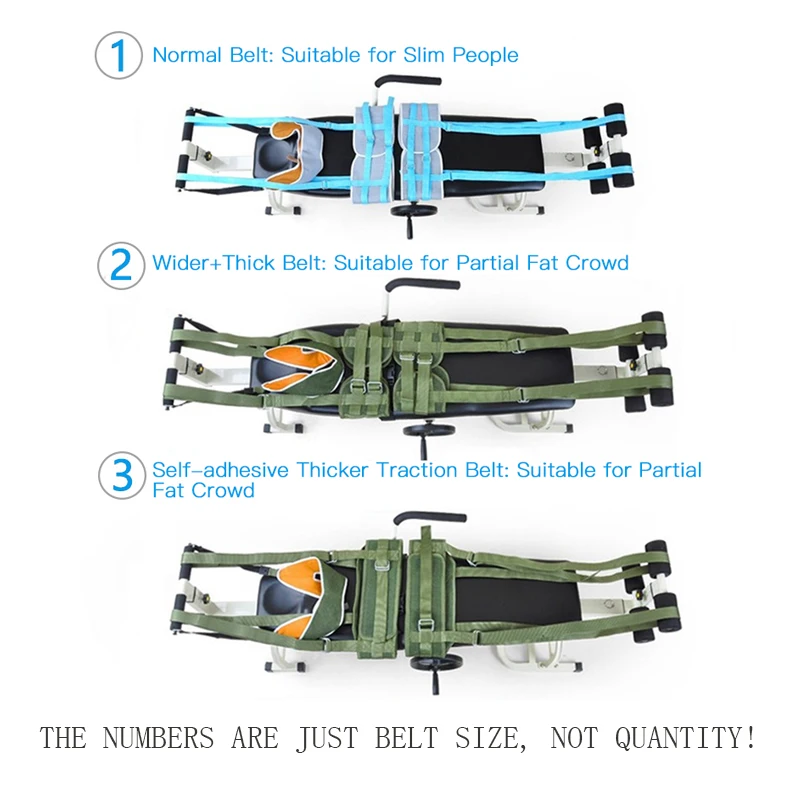 New Therapy Massage Bed Table Cervical Lumbar Traction Bed Traction Bed Body Stretch Spine Ankle Vertebra Fatigue Minor Injurie