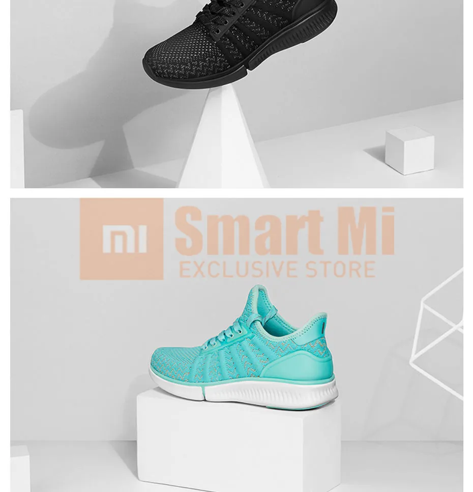 Xiaomi Mijia Женская умная обувь женские профессиональные спортивные кроссовки для бега поддержка смарт чип