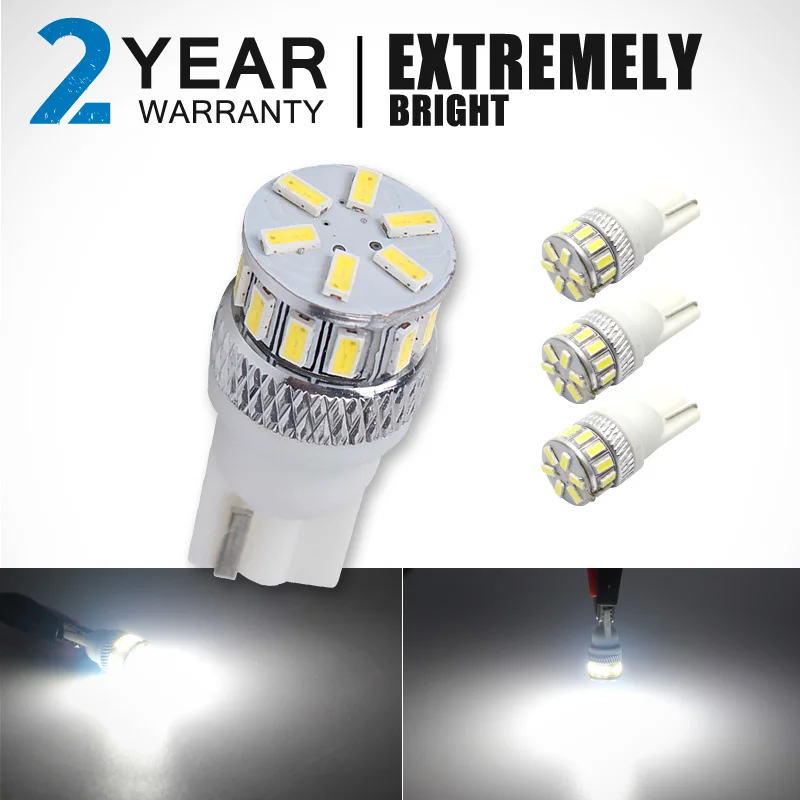 OGA 4PCS Extremely Bright 3014 Chipsets 194 168 2825 W5W T10 New Style font b LED