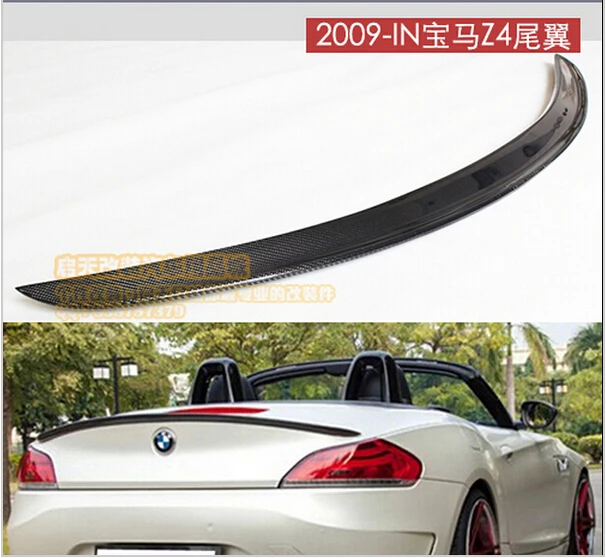 

NEW Carbon fiber CAR REAR WING TRUNK SPOILER FOR BMW Z4 E89 20i 23i 28i 30i 35i 20092010 2011 2012 2013 2014 2015 2016