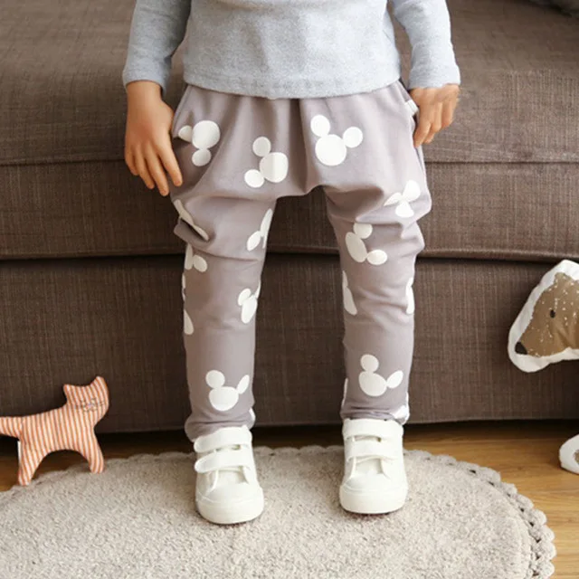 Baby Boy Pants Autumn Casual Kids Clothing New Trousers Male Kids Printing Pants Boy's Trousers Children's Cotton Pants - Цвет: Оранжевый