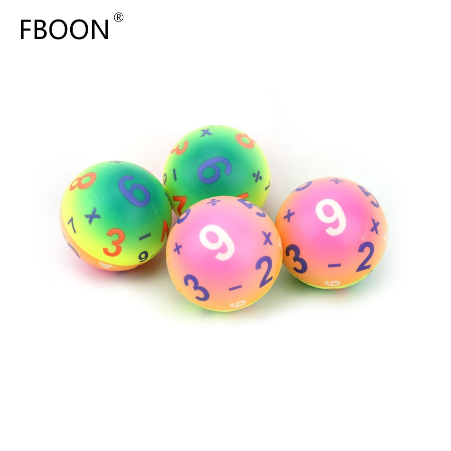 FBOON 6.5cm PU Fitness Hand Massage Ball Roller Pressure Release Ball