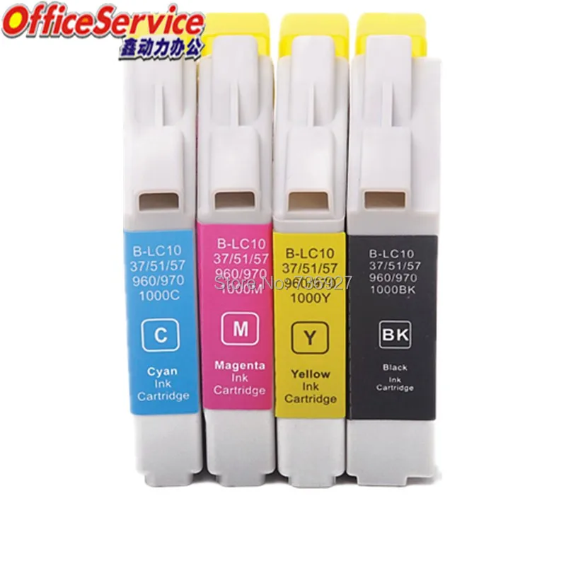 

Compatible Ink Cartridge LC10 LC51 LC57 LC970 LC1000 LC960 LC37 For Brother DCP-130C 135C 150C 153C MFC-235C 240C 260C printer