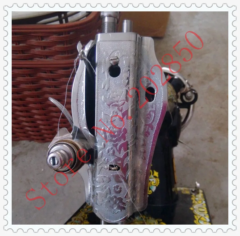 Sewing Machine Head Cover With Thread A Clamp,Metal Cover,Old Domestic