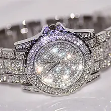 BAOLANDE2016 Vente Chaude De Luxe femmes montres strass en céramique cristal Quartz montres Lady Robe Montres beau MA 4
