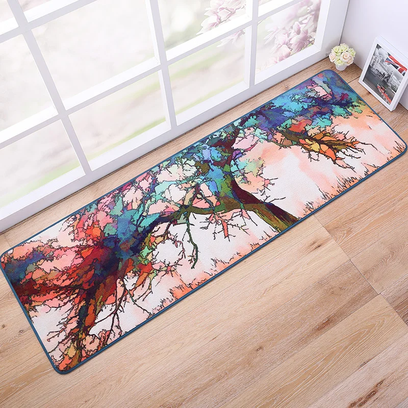 60*150 см тематический ковер мягкая ткань домашний кухонный Коврик противоскользящий ковер домашний декор передняя дверь