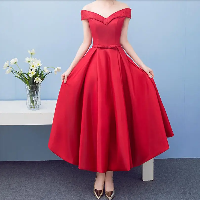 Красное Платье С Пышной Юбкой