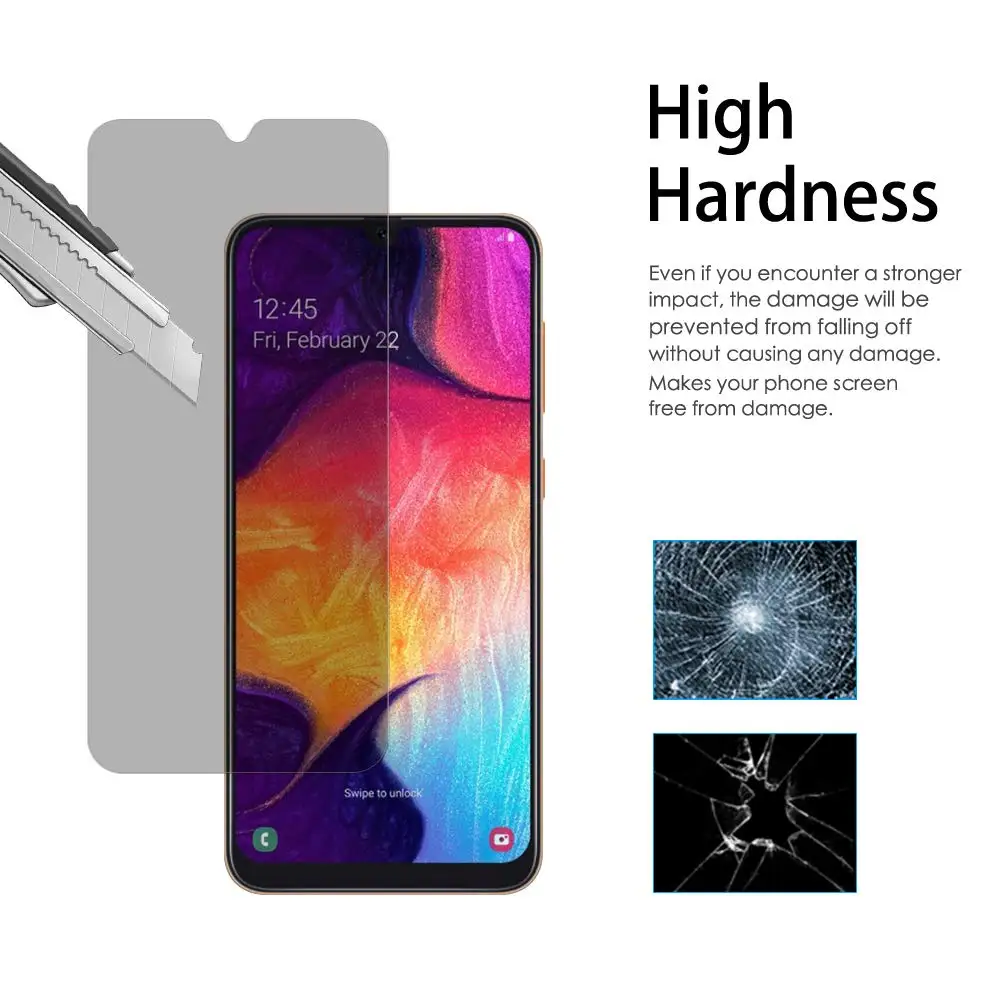 

9H privacy Glass For MEIZU Note9 Anti Spy Tempered Glass For MEIZU Note 9 Anti Glare Scratch Proof Screen Protector Film