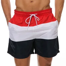 Новые мужские пляжные шорты летние Лоскутные плавки для бега спортивные шорты для серфинга быстросохнущие свитшоты Homme Бермуды