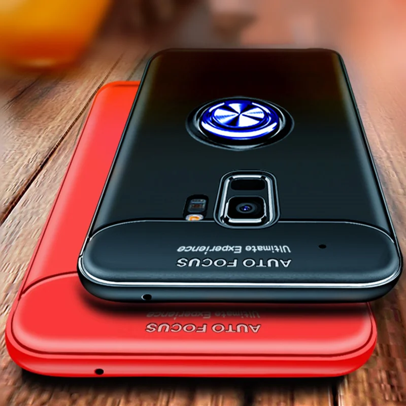 

Luxury Car Bracket Ring Magnetic TPU Protective Case For Samsung Galaxy S8 S9 Plus Note 8 9 Cover For Samsung S10 Plus Lite Case