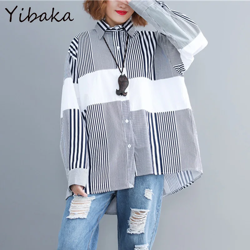 Dotfashion Grey Crop Striped Sweatshirt Women Casual