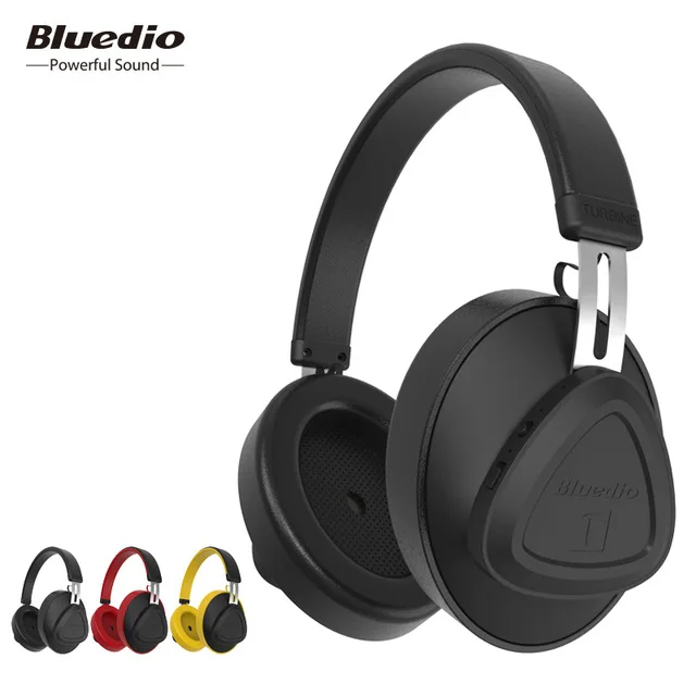 

Bluedio TMS Wireless Headset with Microphone Studio Monitor Voice Control Bluetooth Headset for Music and Phones