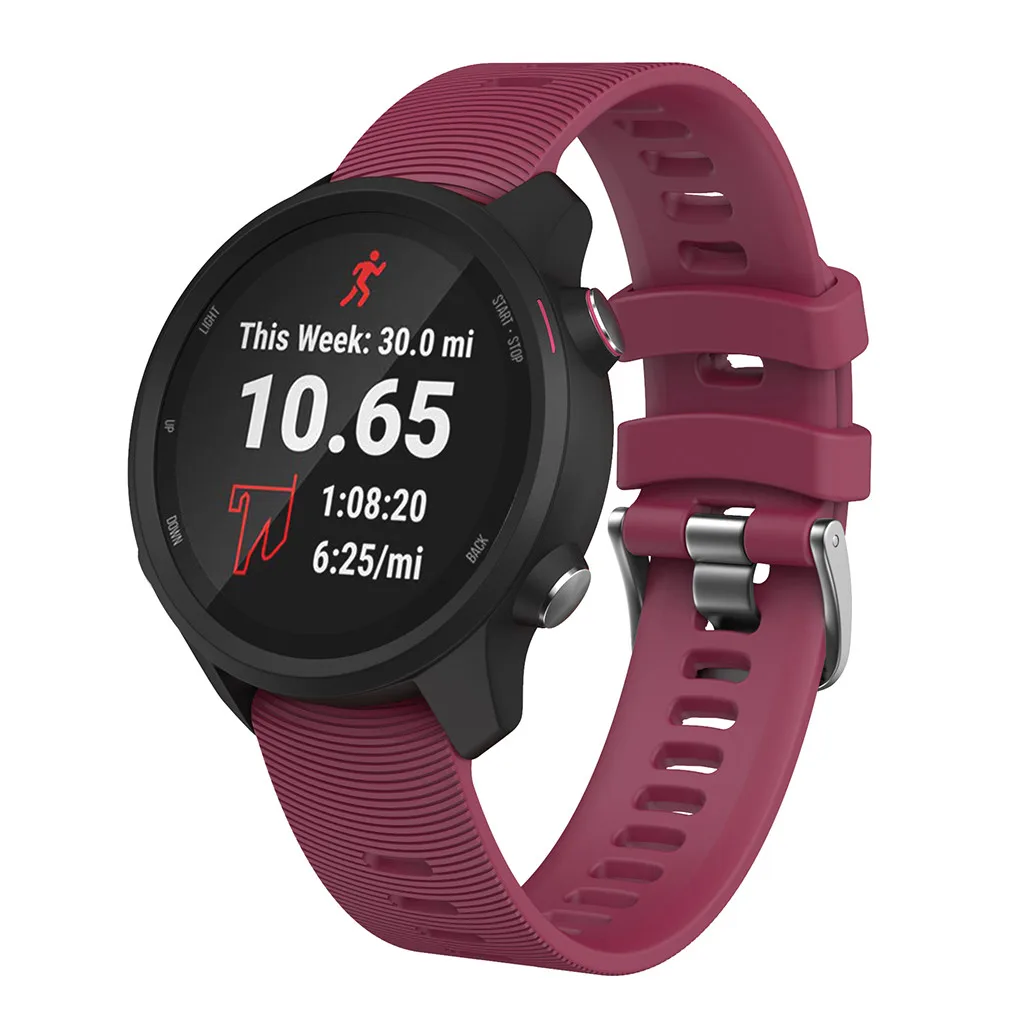 Ремешок Ouhaobin для наручных часов Garmin Forerunner 245/245M/Vivoactive 3/Vivomove HR спортивный