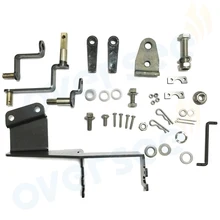 OVERSEE 63V-48501-00 Remote Control Attachment Kit Replaces For Yamaha Parsun 9.9HP 15HP Outboard Engine